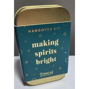 Pinch Provisions Hangover Kit Making Spirits Bright Pain Reliever Gag Gift Set